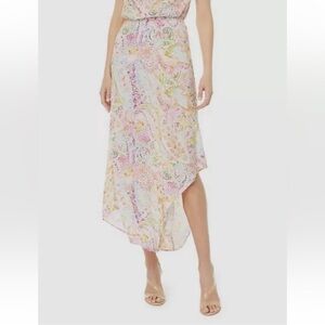 Robert Graham Paisley Asymmetric Skirt
